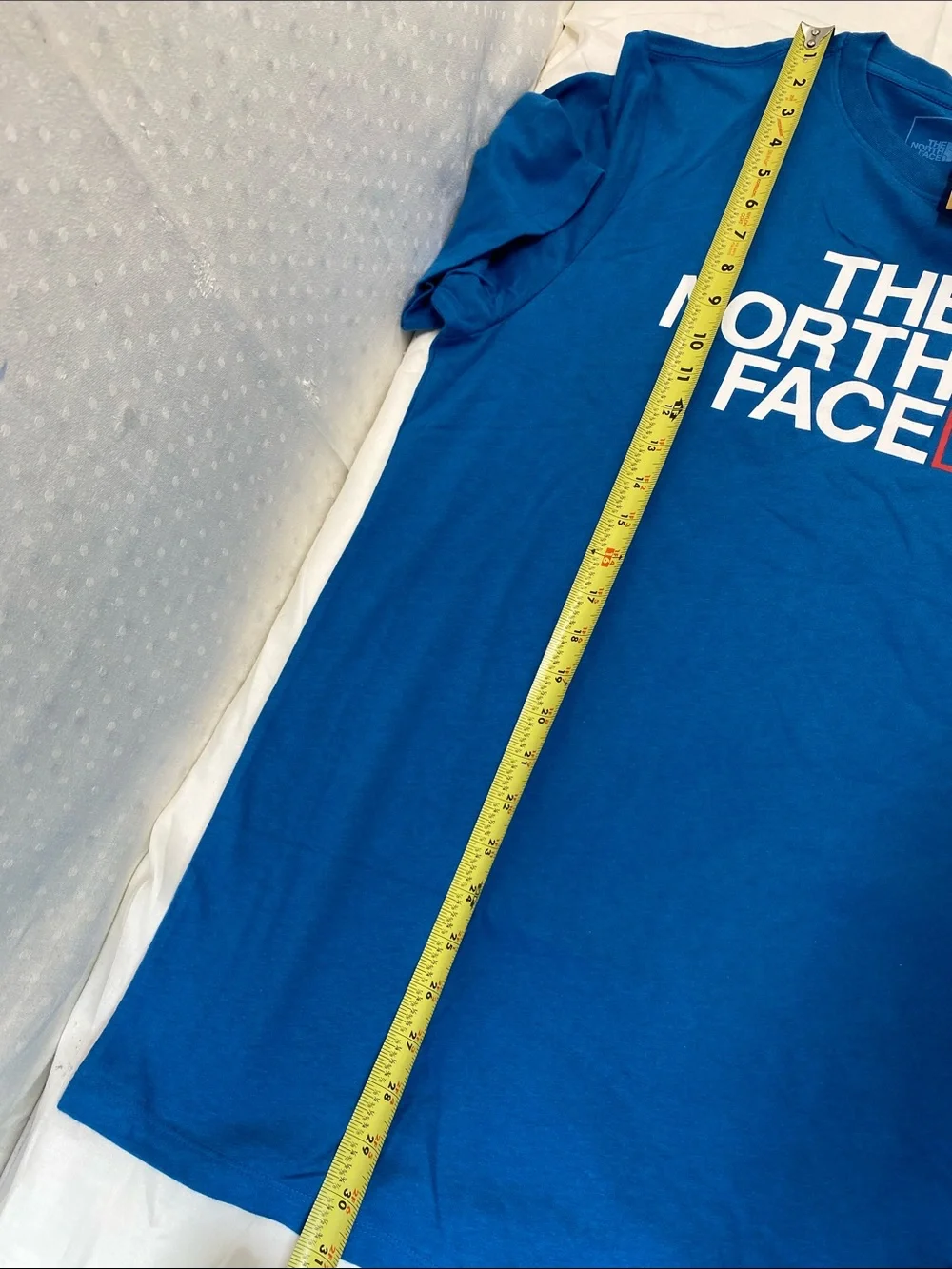The North Face Men's Banff Blue Half Dome Short-Sleeve Logo Tee Size L NEW